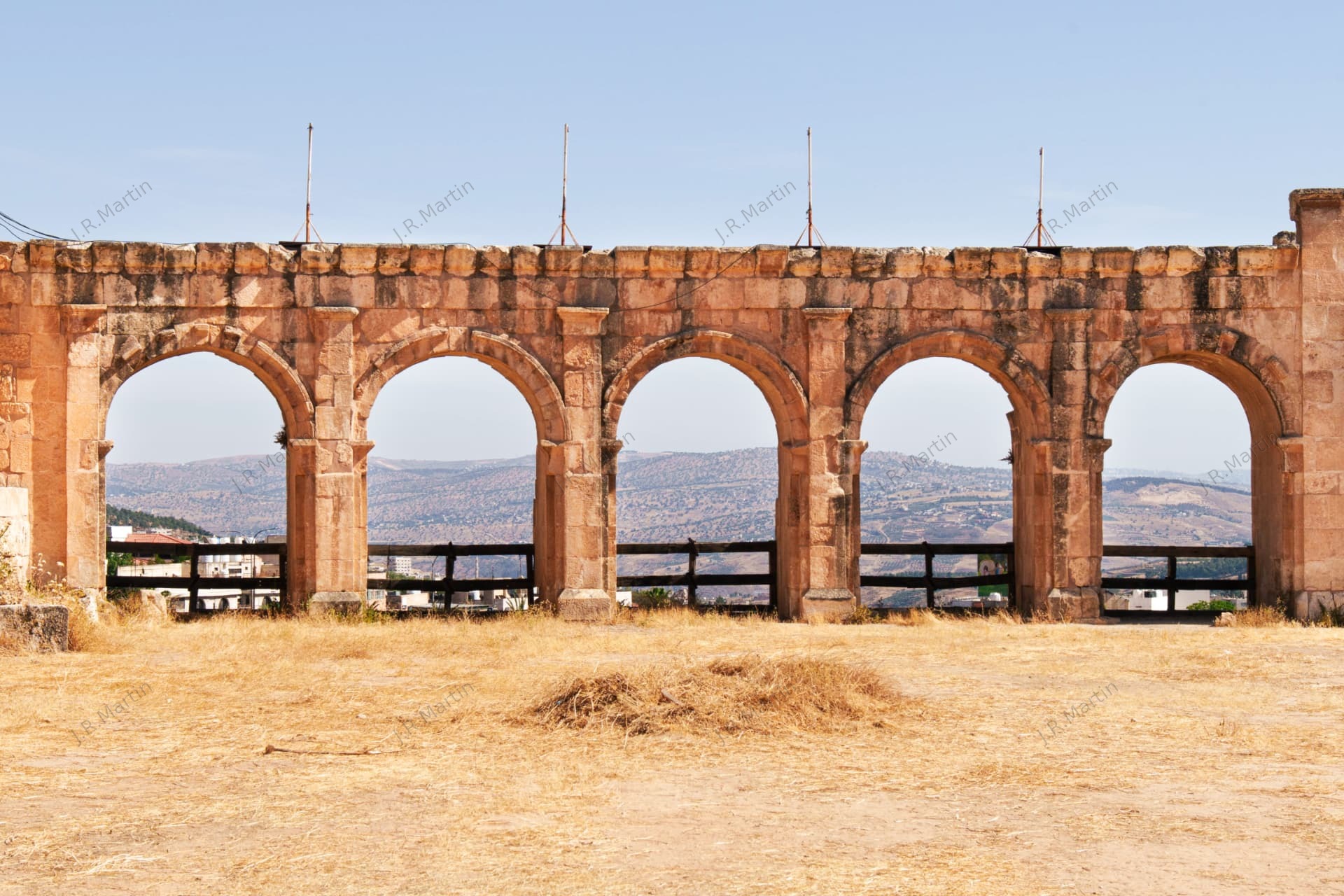 Roman ruins at Jerash, Jordan