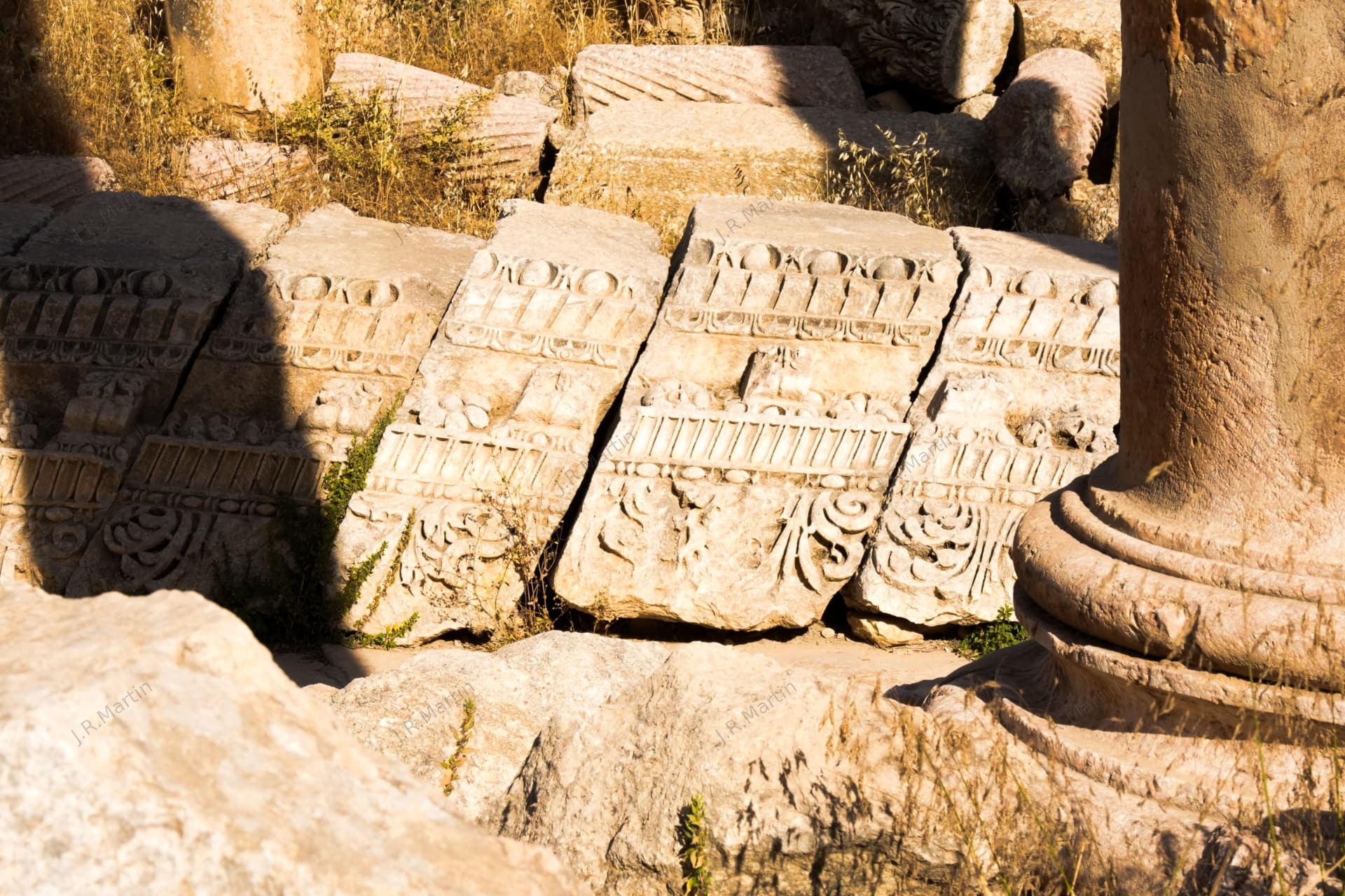 Ruins of the Roman city of Jerash, Jordan